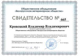 Кровецкий В.В. - БВО (2026)