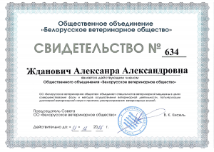 Жданович А.А. - БВО (2026)